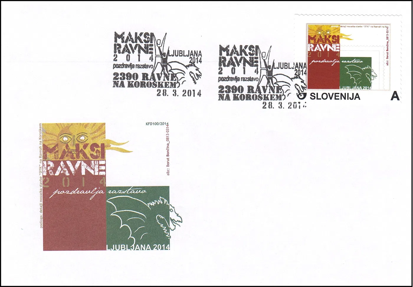 MAKSI RAVNE 2014 POZDRAVLJA RAZSTAVO LJUBLJANA 2014